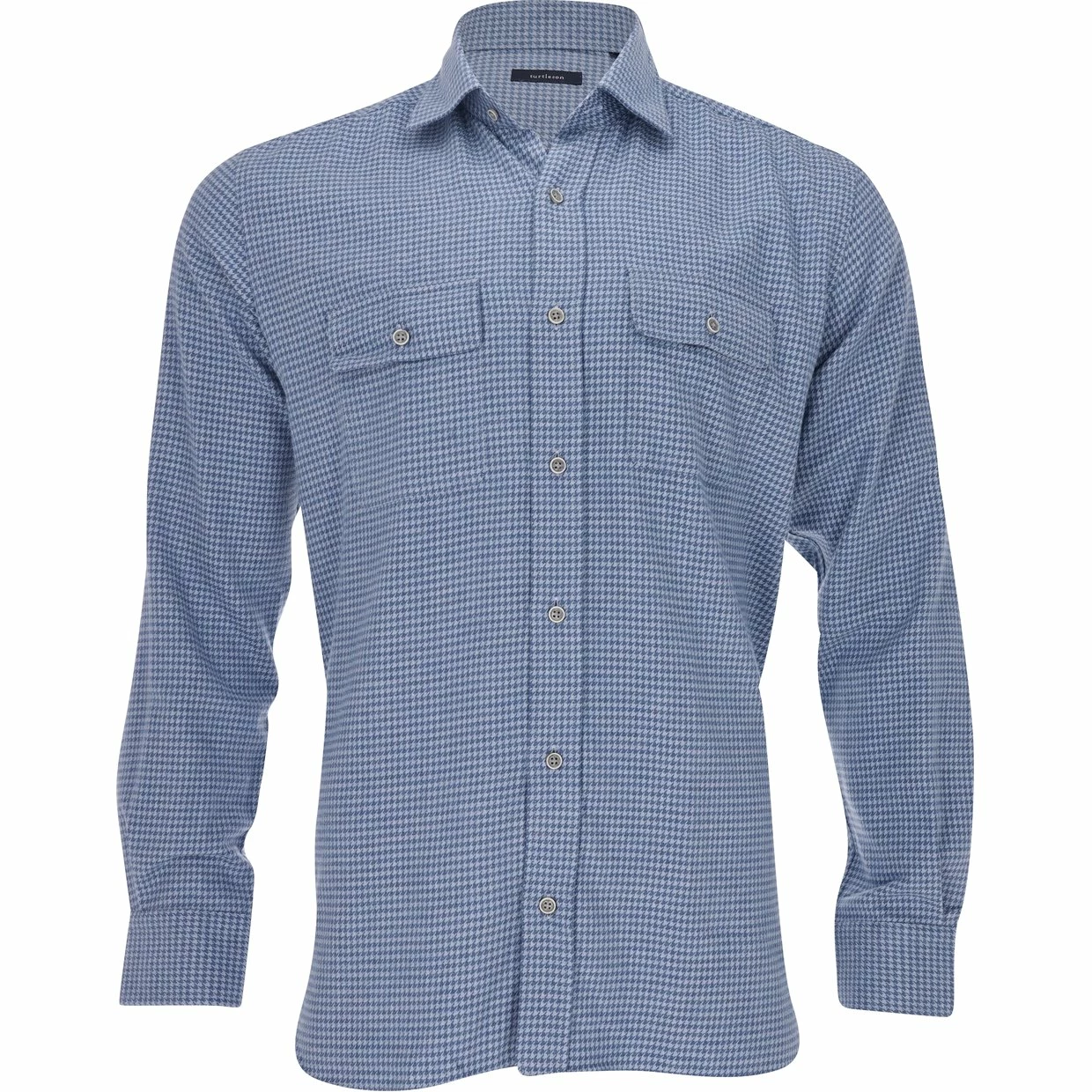 Turtleson Houndstooth Work Shirt Dress Golf Apparel 3 Turtleson Houndstooth Work Shirt Dress Golf Apparel