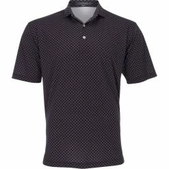 Turtleson Lina Floral Performance Pique Shirt Polo Short Sleeve Golf Apparel