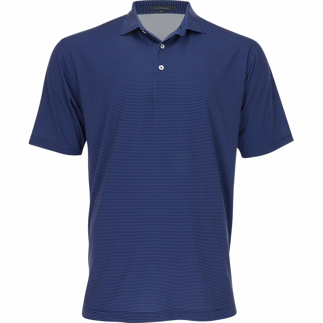 Turtleson Norman Mini Dot Performance Shirt Polo Short Sleeve Golf Apparel 3 Turtleson Norman Mini Dot Performance Shirt Polo Short Sleeve Golf Apparel
