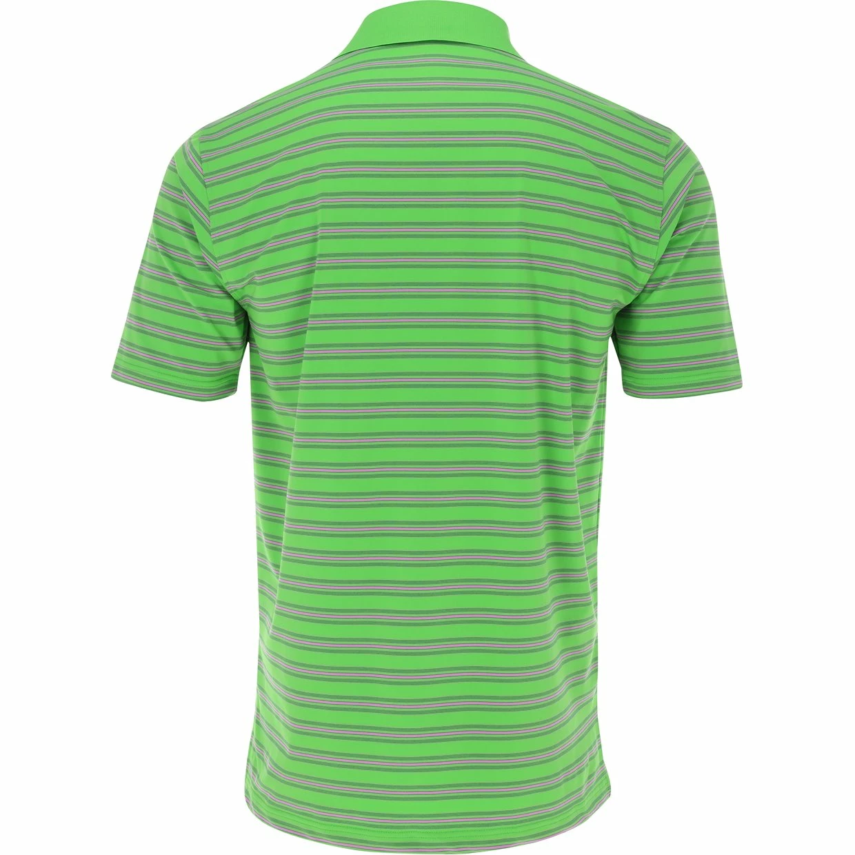 Turtleson Performance Jersey Fine Multi Stripe Shirt Polo Short Sleeve Golf Apparel 4 Turtleson Performance Jersey Fine Multi Stripe Shirt Polo Short Sleeve Golf Apparel - Image 2