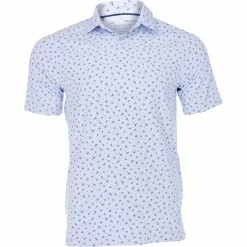 Under Armour ISO-CHILL Clover Shirt Polo Short Sleeve Golf Apparel