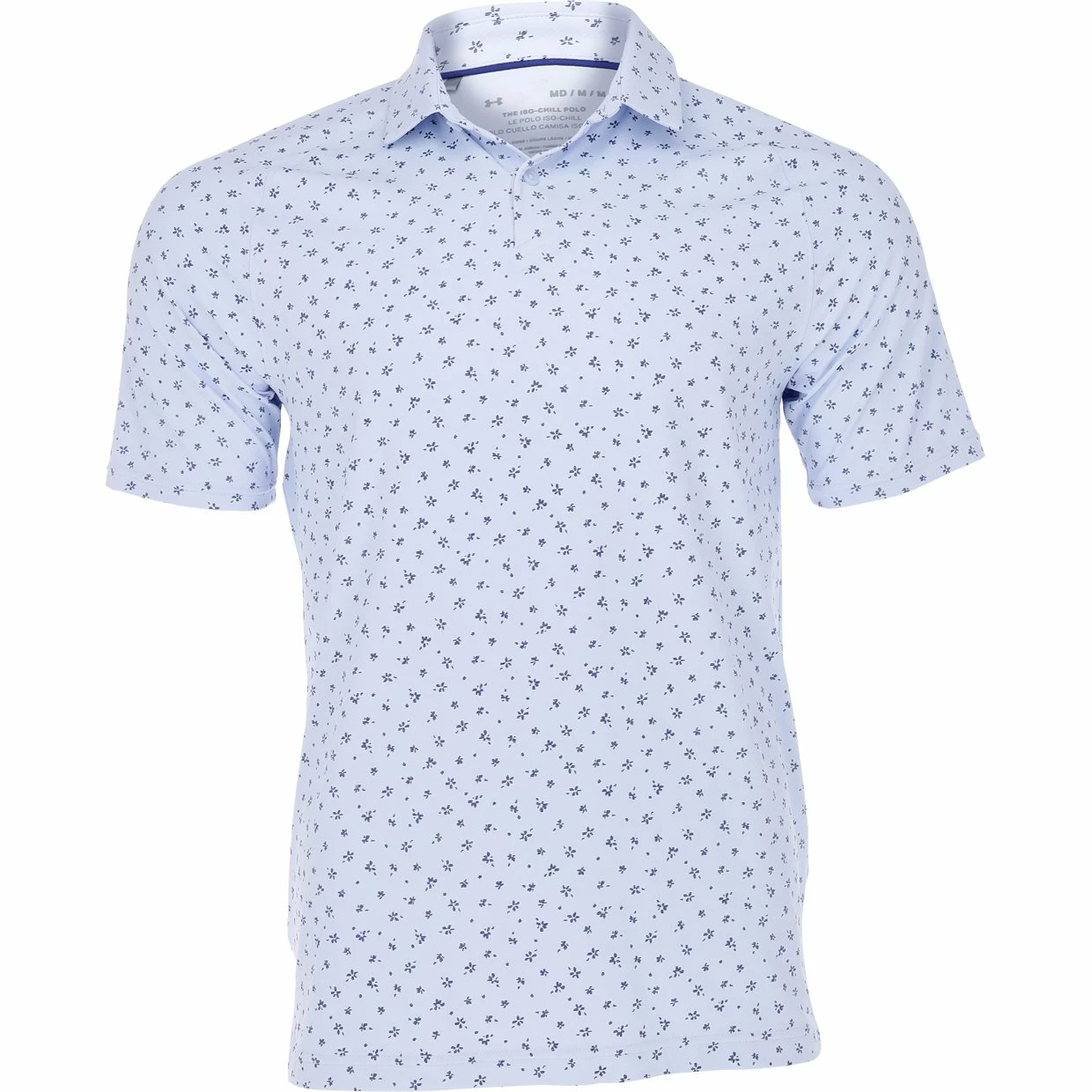 Under Armour ISO-CHILL Clover Shirt Polo Short Sleeve Golf Apparel 3 Under Armour ISO-CHILL Clover Shirt Polo Short Sleeve Golf Apparel
