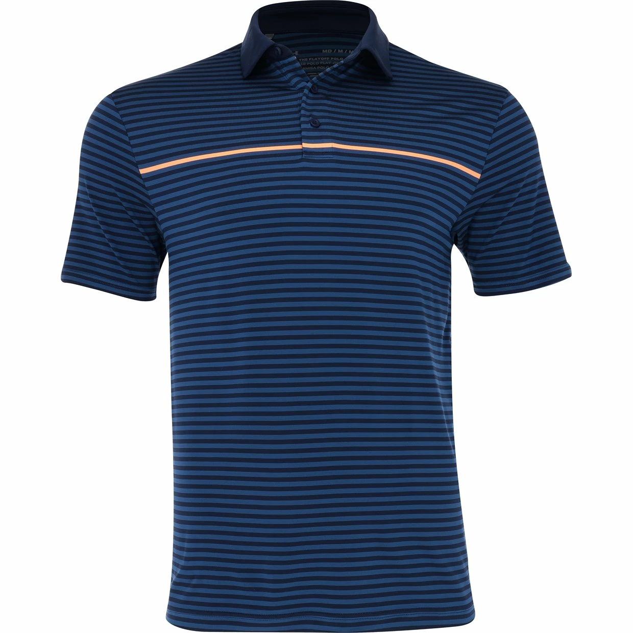 Under Armour Playoff 2.0 Hollen Stripe Shirt Polo Short Sleeve Golf Apparel 3 Under Armour Playoff 2.0 Hollen Stripe Shirt Polo Short Sleeve Golf Apparel