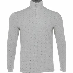 Under Armour Playoff Geo Print 1/4 Zip Outerwear Pullover Golf Apparel