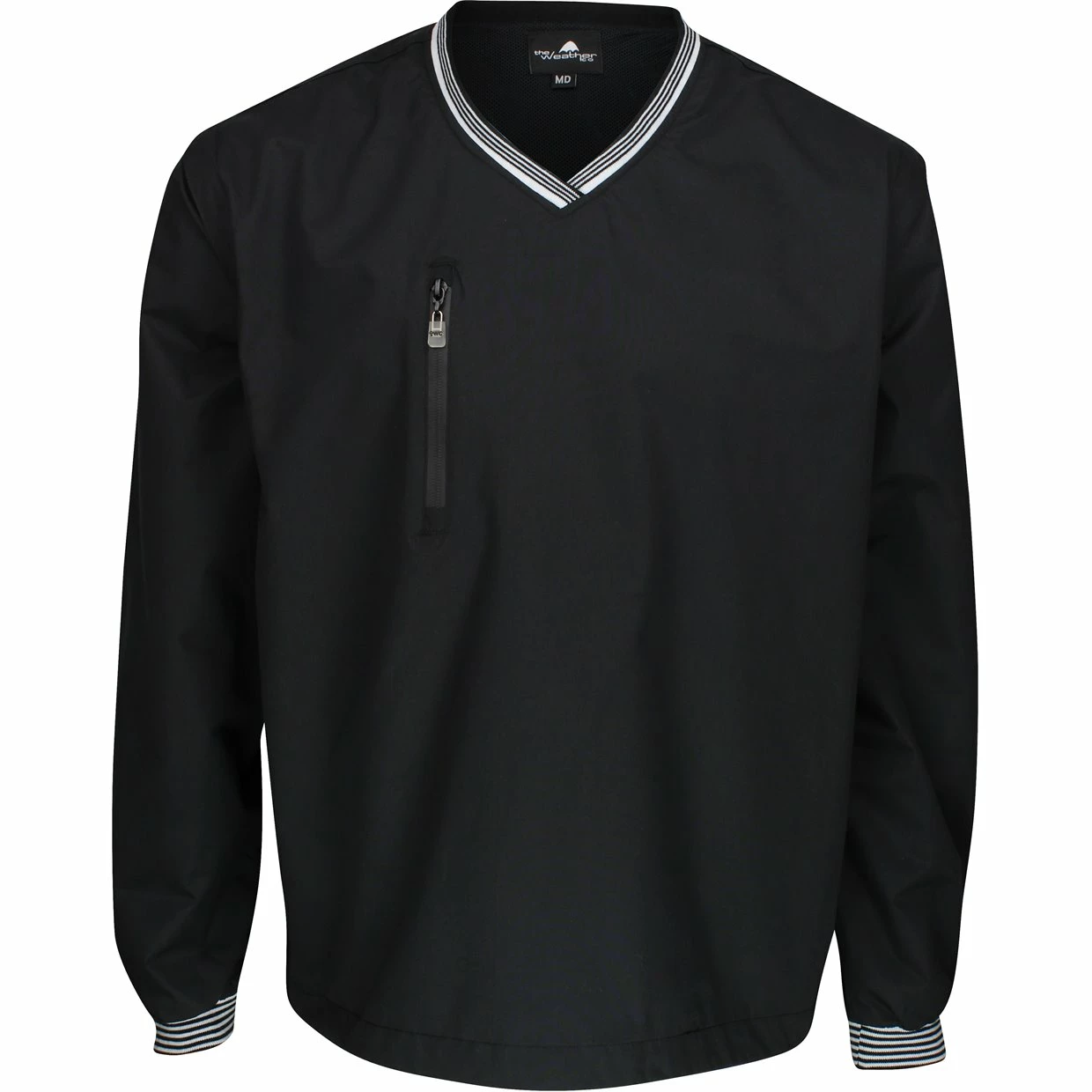 Weather Company Microfiber V-Neck Windshirt Outerwear Pullover Golf Apparel 3 Weather Company Microfiber V-Neck Windshirt Outerwear Pullover Golf Apparel